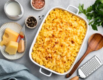 Italian pasta with cheese