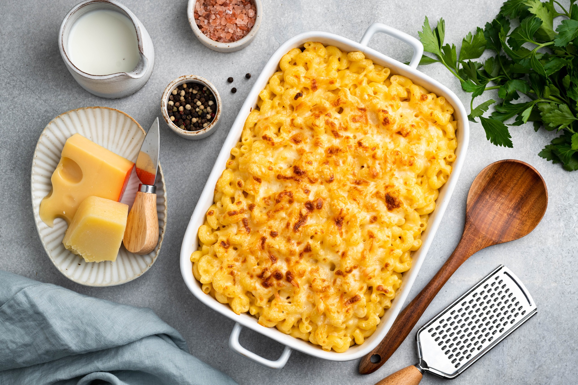 Italian pasta with cheese