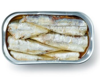open sardines can