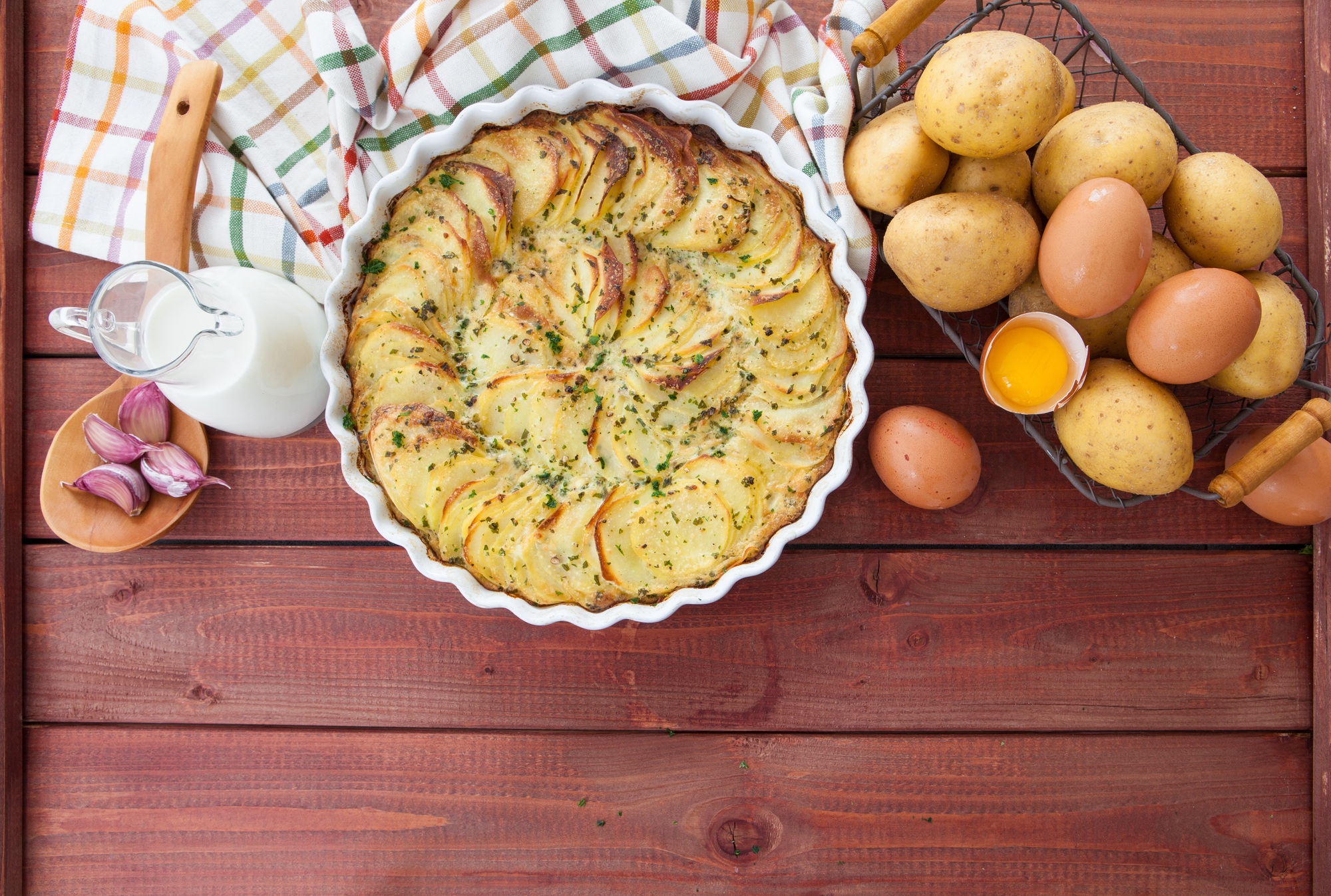 Potato gratin