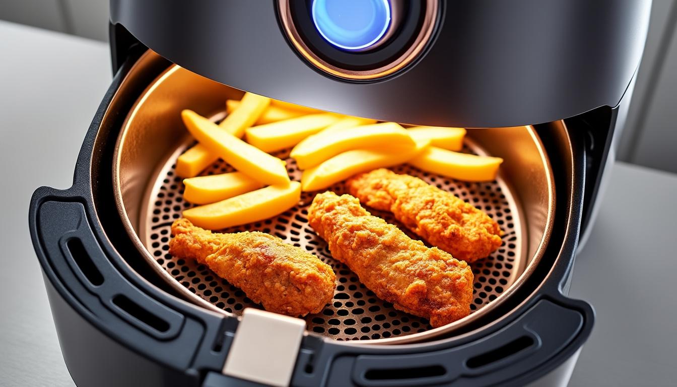 découvrez les secrets des chefs pour préparer des plats de poulet savoureux et croustillants avec la friteuse à air. apprenez des astuces et techniques qui vous garantiront un goût inégalé, tout en préservant la légèreté et la santé de vos recettes.