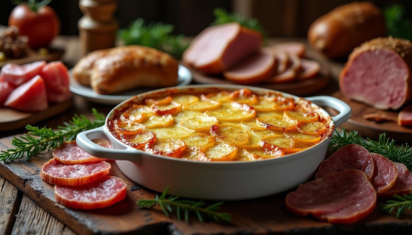 découvrez des idées savoureuses pour accompagner votre gratin dauphinois avec différentes viandes. impressionnez vos invités avec des associations gourmandes qui rehausseront ce plat classique et crémeux. idéal pour vos dîners et repas festifs!