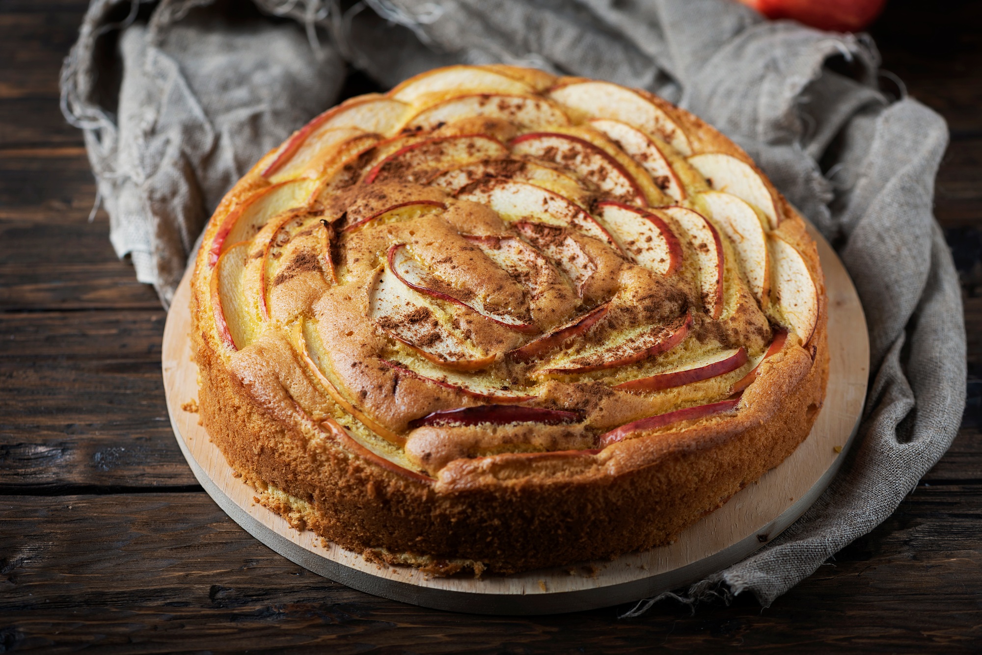 gâteau aux pommes