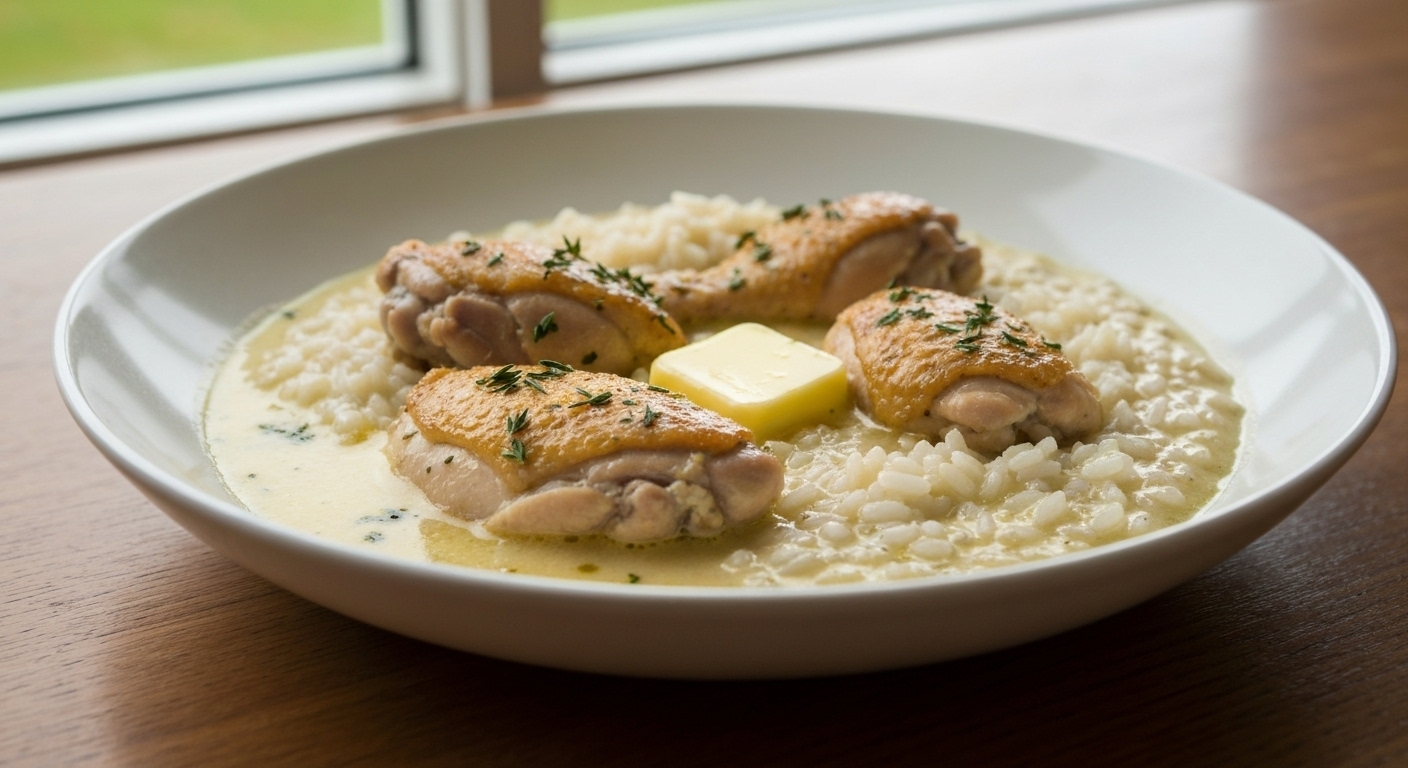 risotto poulet