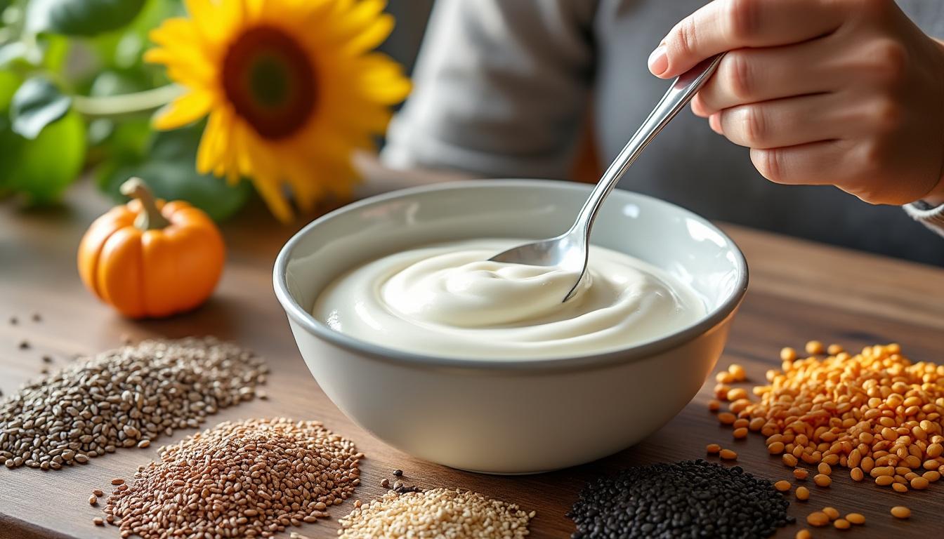 découvrez 5 graines à ajouter dans votre yaourt pour sublimer vos recettes gourmandes. astuces santé, idées originales et saveurs inédites au rendez-vous !