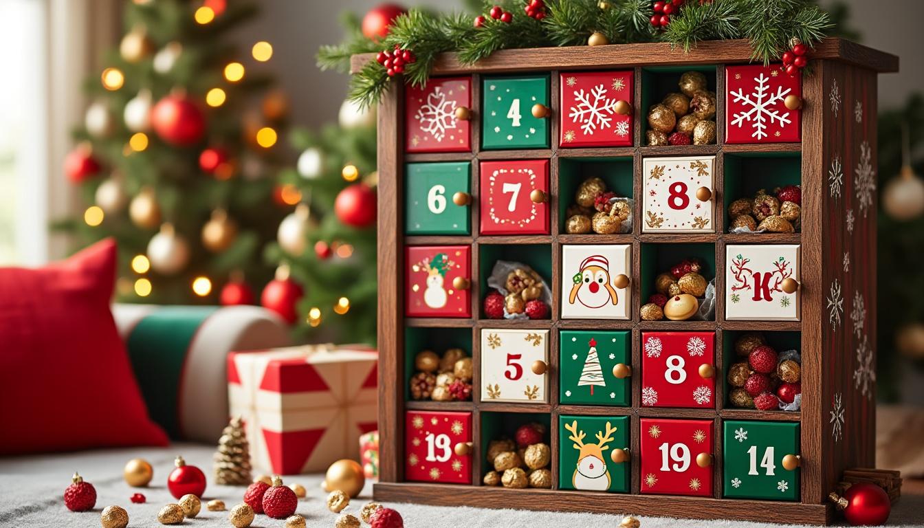 découvrez le calendrier de l'avent d'un chocolatier et offrez-vous un moment de douceur chaque jour jusqu'à noël. savourez des chocolats artisanaux exquis et vivez une expérience gourmande unique !