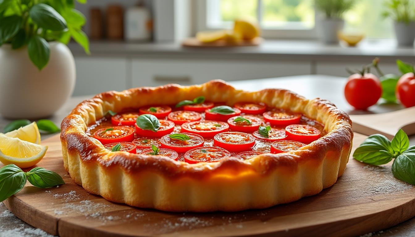 découvrez comment personnaliser une tarte tatin tomate avec une touche de matcha pour impressionner vos invités. un mélange audacieux de saveurs qui allie la douceur de la tomate et l'arôme unique du matcha, parfait pour des repas mémorables.