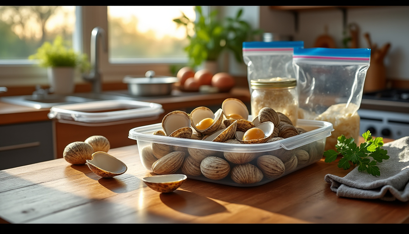 découvrez comment congeler efficacement des moules cuites avec leur coquille et évitez les erreurs courantes pour préserver leur goût et leur texture. nos conseils pratiques pour une conservation optimale !