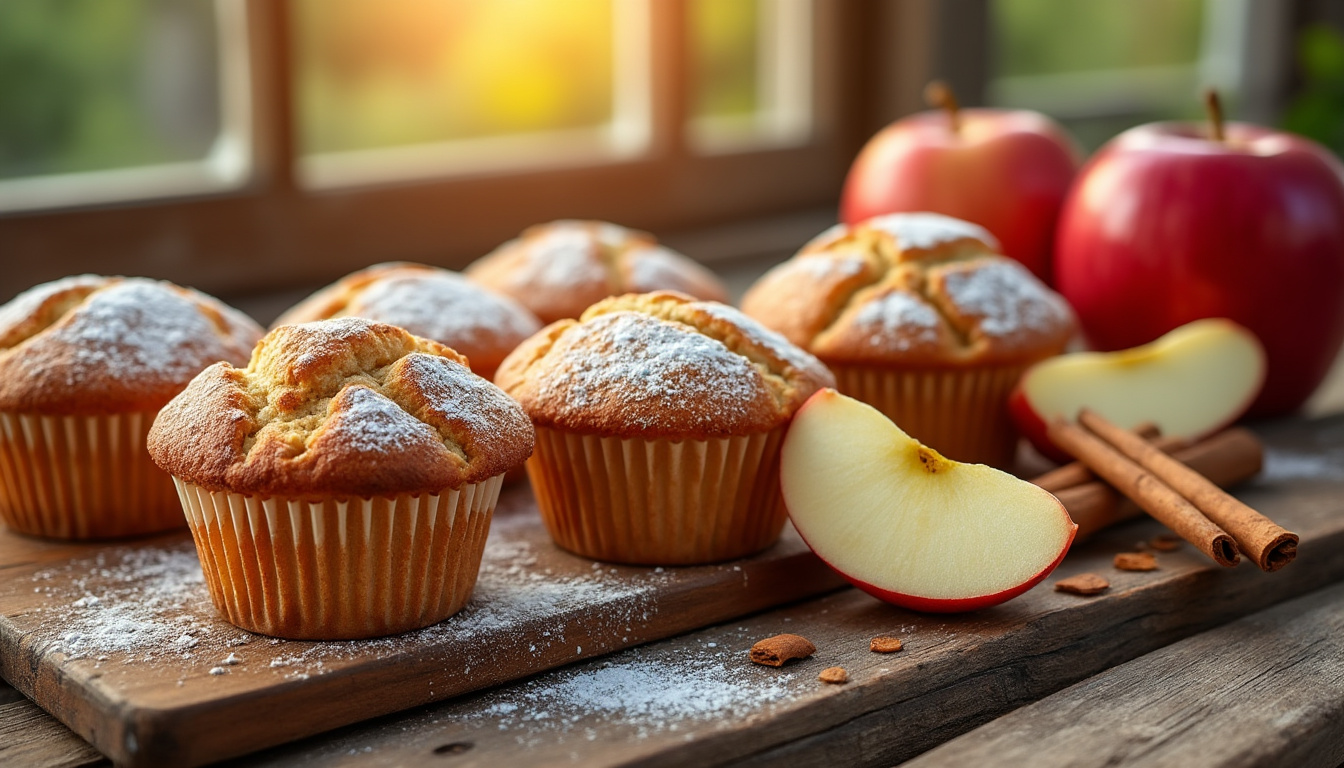 découvrez la recette gourmande de muffins aux pommes inspirée par cyril lignac. faciles à préparer, moelleux et savoureux, ces muffins raviront petits et grands pour le goûter ou le petit-déjeuner !