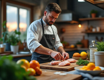 découvrez des astuces efficaces pour éliminer l'odeur forte du filet de poulet dans votre cuisine et profitez d'un espace toujours frais après la cuisson.