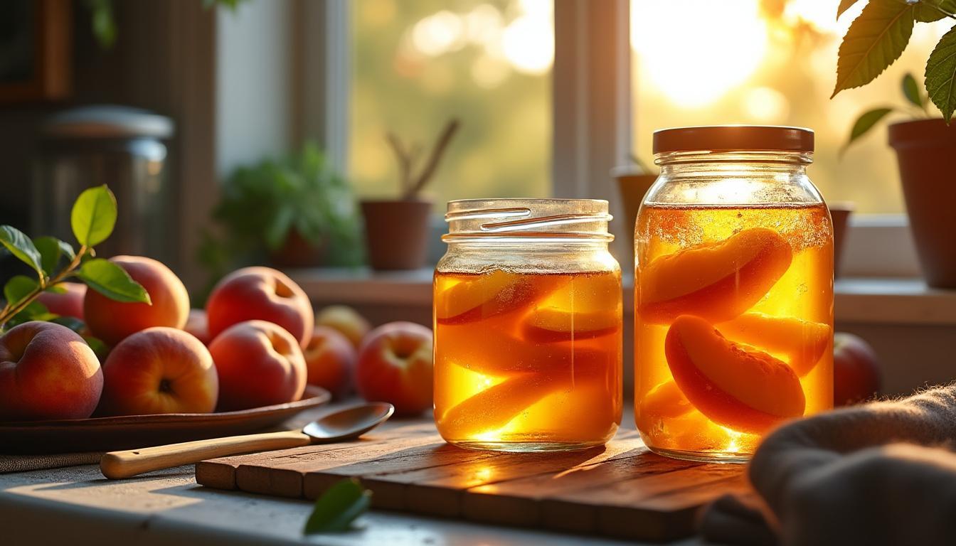 découvrez comment préparer facilement des pêches au sirop sans stérilisation, pour savourer leur douceur tout l'été. astuces, étapes simples et conseils de conservation inclus !