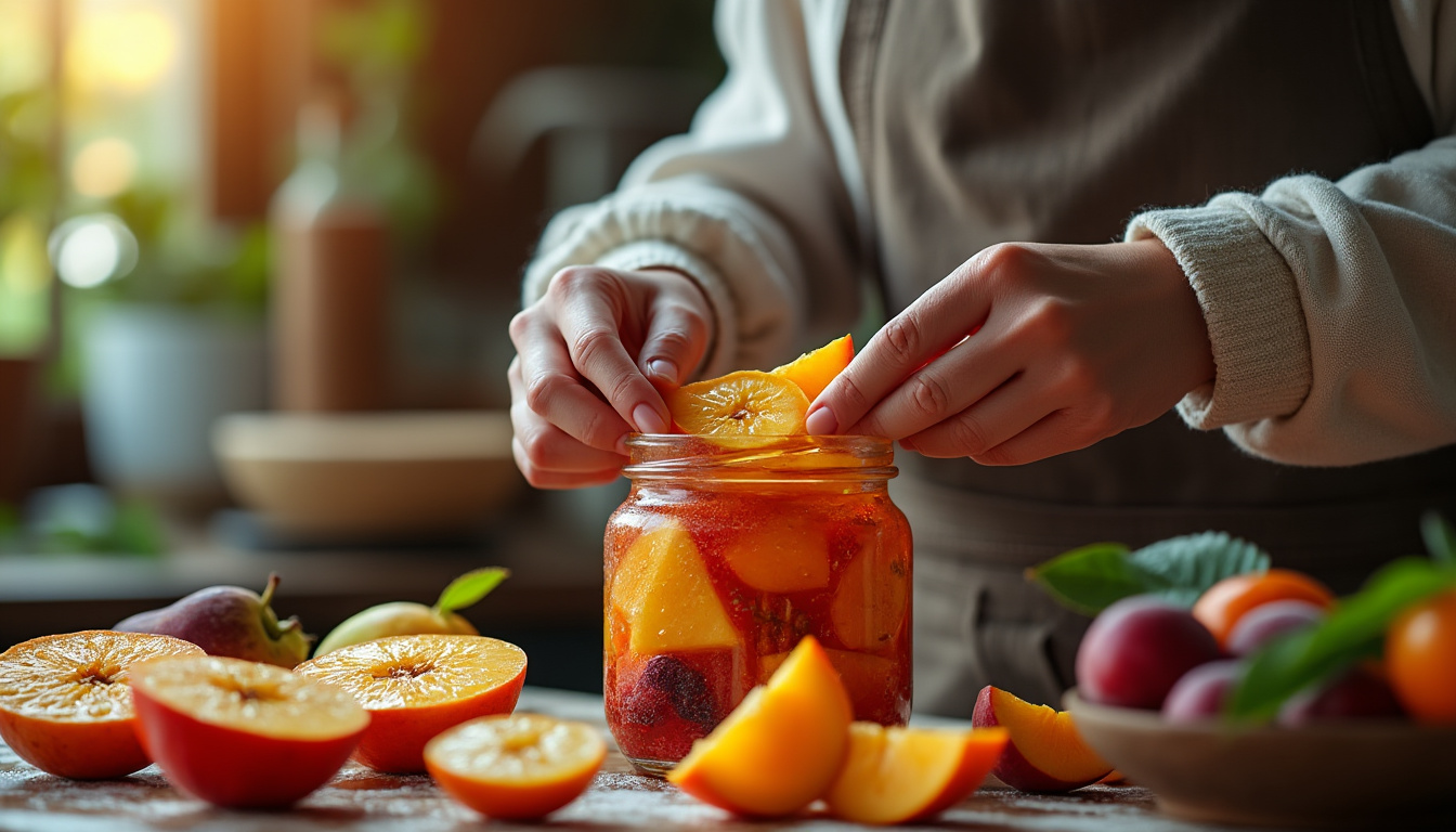apprenez à préparer des fruits au sirop sans stérilisation grâce à des étapes simples et rapides, pour des desserts savoureux faits maison en toute simplicité.