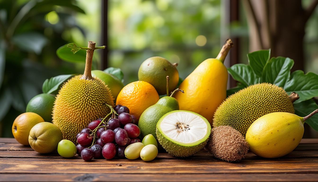 découvrez notre liste complète de fruits commençant par la lettre j. apprenez-en plus sur chaque fruit en j et enrichissez votre culture fruitée avec des saveurs exotiques et originales !