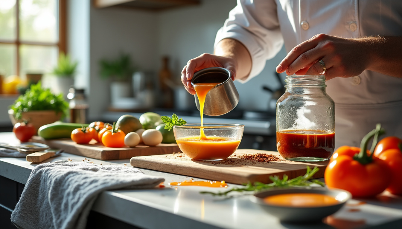 découvrez la technique 5c1m pour réussir toutes vos sauces maison : un guide pas à pas, clair et simplifié, spécialement pensé pour les débutants en cuisine.