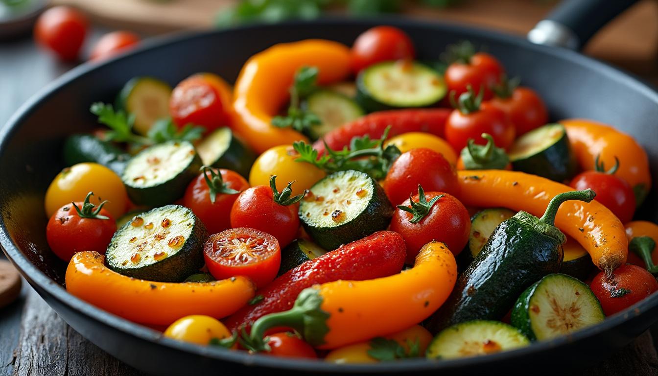 découvrez nos astuces pour réussir des légumes rôtis à la poêle savoureux et gourmands. apprenez à sublimer vos légumes avec des conseils simples pour des saveurs inoubliables à chaque repas !