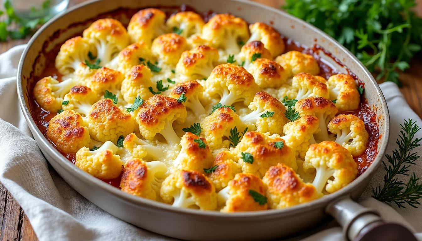découvrez les bienfaits du gratin choux-fleurs léger sans béchamel, une recette saine et gourmande qui favorise l’équilibre alimentaire tout en apportant saveur et légèreté à vos repas.