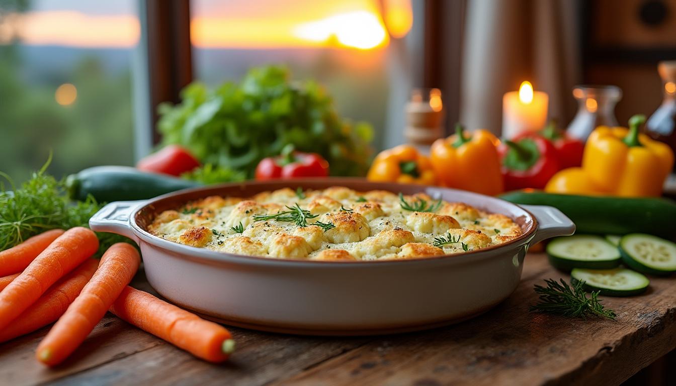 découvrez comment le gratin de choux-fleurs léger sans béchamel peut vous aider à maintenir une alimentation saine et équilibrée tout en profitant d'un plat savoureux et facile à préparer.