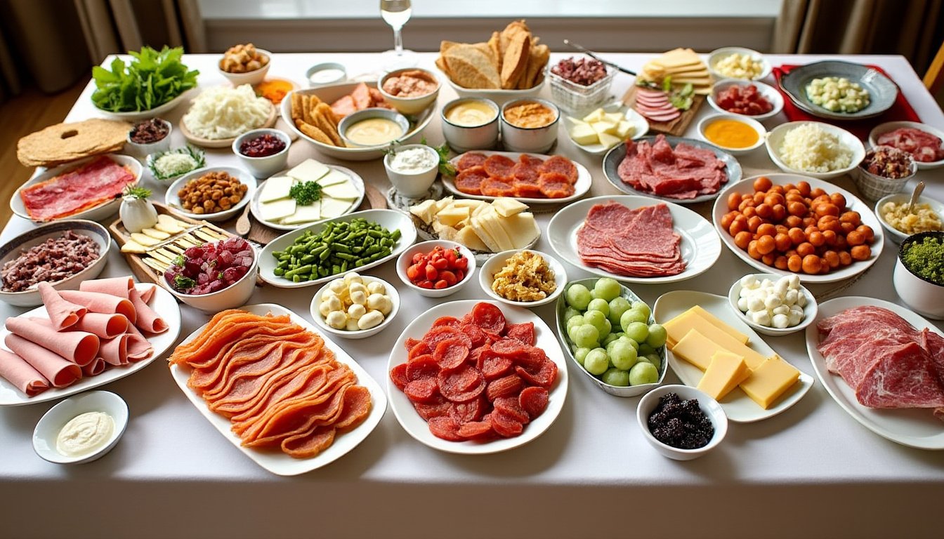 découvrez le smörgåsbord, un buffet scandinave coloré et savoureux qui ravit aussi bien les yeux que les papilles. plats variés, convivialité et plaisir gourmet au rendez-vous !