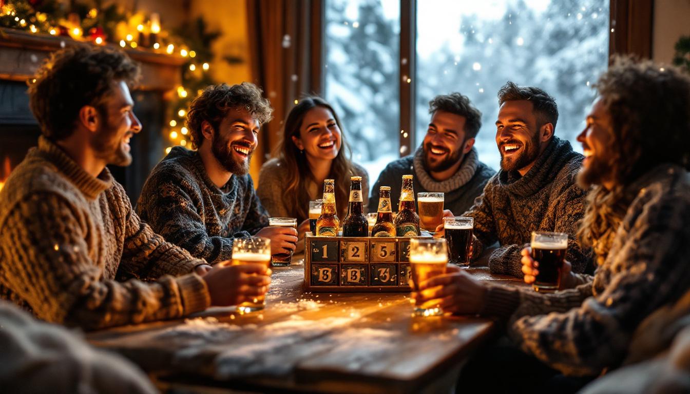 découvrez comment le calendrier de l'avent bière rend vos soirées d'hiver plus chaleureuses et festives grâce à une sélection unique de bières artisanales à déguster chaque jour.