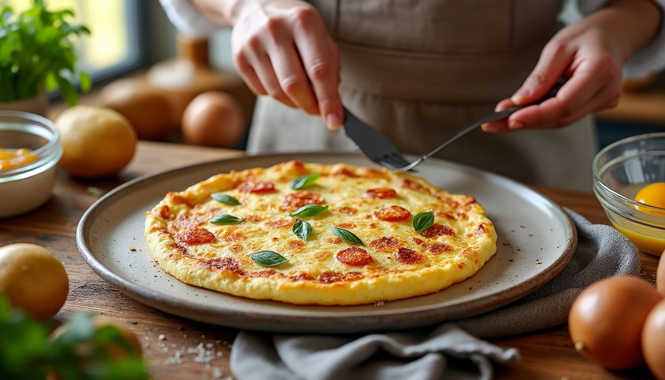 découvrez la recette simple et délicieuse de la tortilla au four de cyril lignac pour régaler toute la famille directement chez vous.