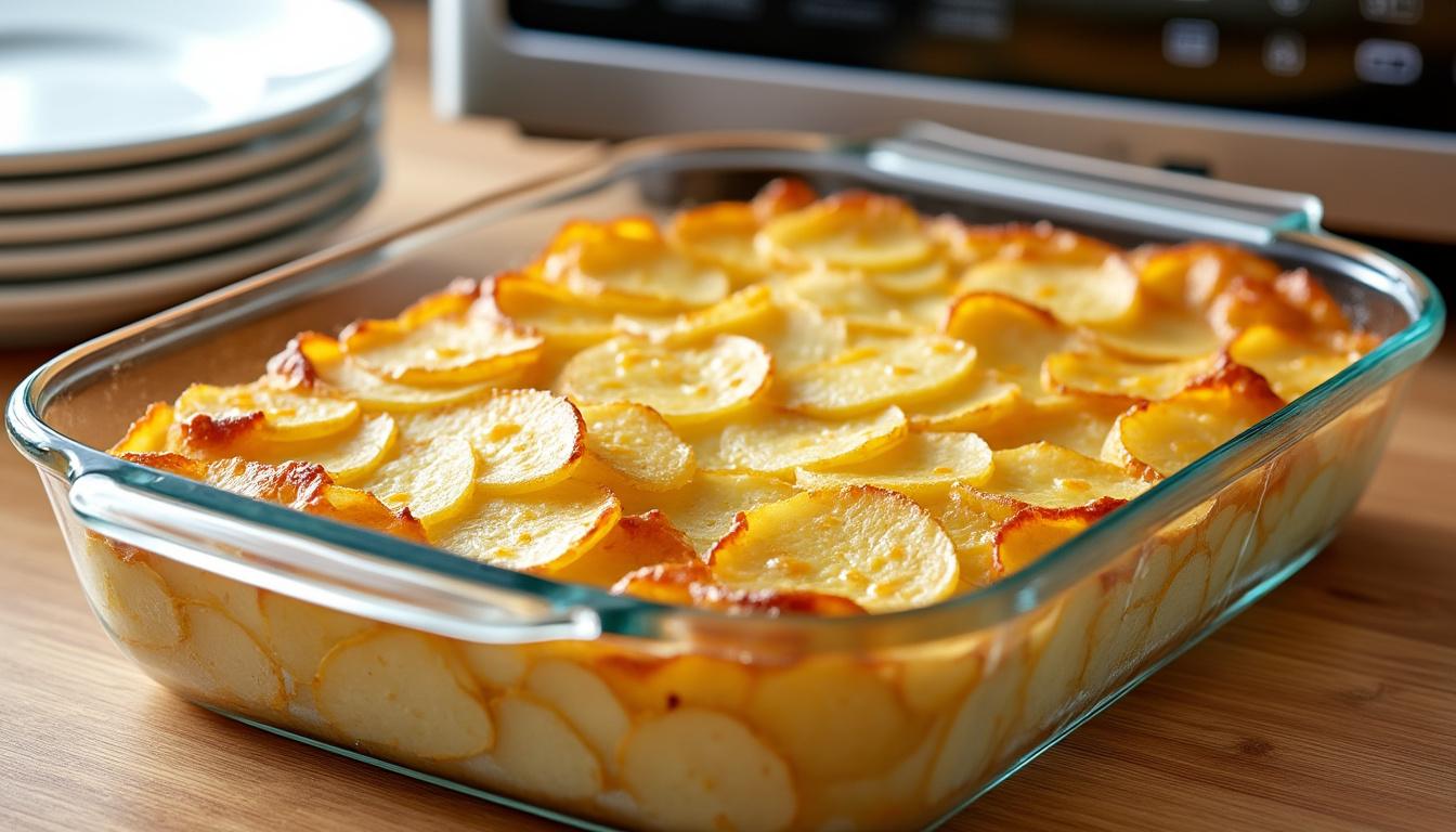 découvrez comment préparer facilement un gratin dauphinois fondant et savoureux au micro-ondes en moins de 30 minutes grâce à notre recette rapide et pratique.