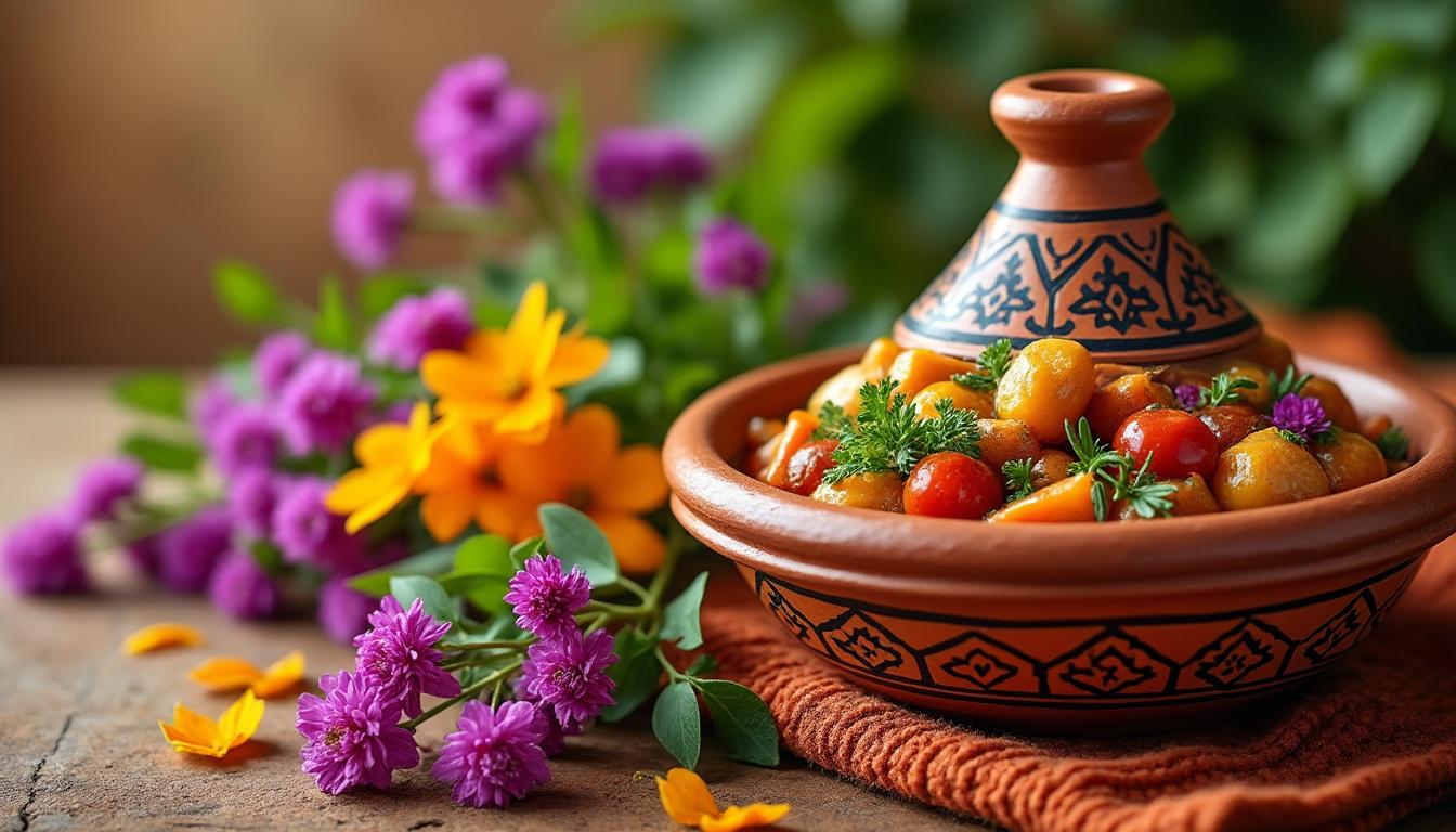 apprenez à préparer un tajine végétarien sucré-salé délicieux et original pour surprendre et ravir vos invités lors de vos repas.