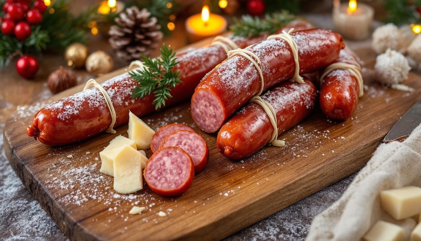 découvrez le calendrier de l'avent saucisson, une alliance unique de gourmandise et de surprise pour chaque jour de décembre. le cadeau idéal pour les amateurs de saveurs authentiques.