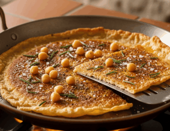 socca aux pois chiches