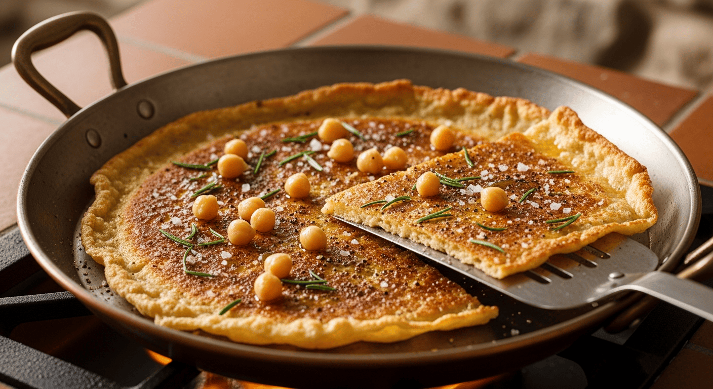 socca aux pois chiches