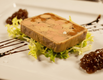 terrine de foie gras poêlée