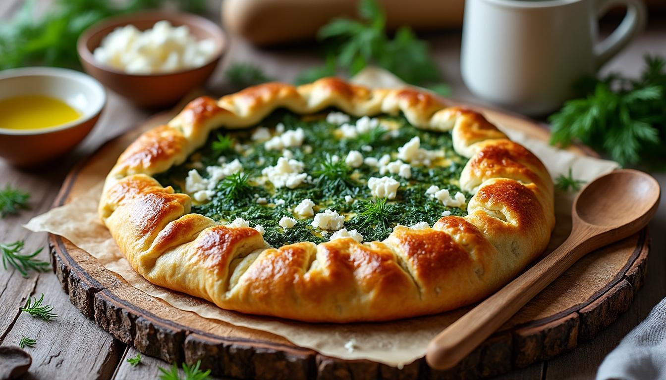 découvrez les secrets de la spanakopita avec françois régis gaudry et apprenez à réaliser cette délicieuse recette grecque chez vous facilement.