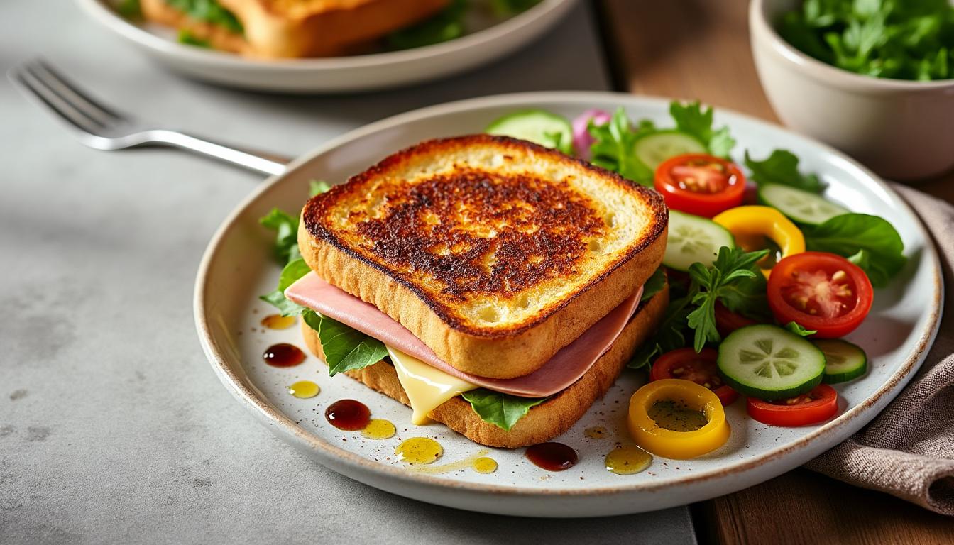 découvrez notre guide ultime pour préparer un croque-monsieur sans beurre, une recette simple et légère idéale pour un repas savoureux et équilibré.
