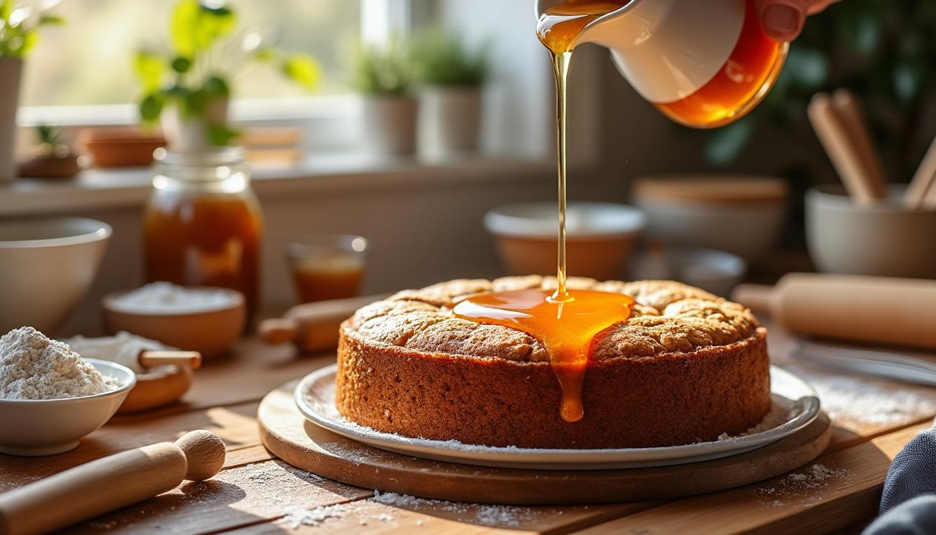 découvrez notre astuce simple pour sauver un gâteau trop sec grâce à un sirop délicieux qui rendra votre dessert moelleux et savoureux.