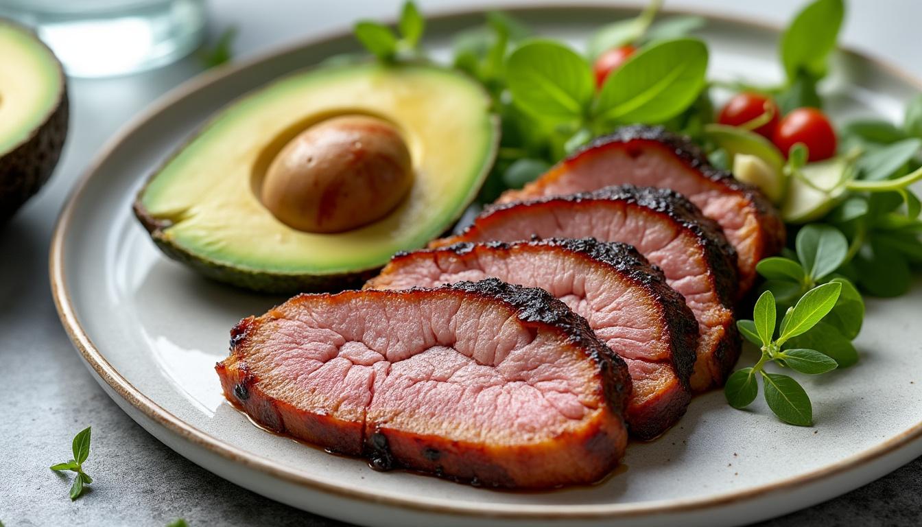 découvrez les bienfaits de la salade au magret de canard fumé et avocat pour un repas équilibré, alliant saveurs gourmandes et apports nutritifs essentiels.