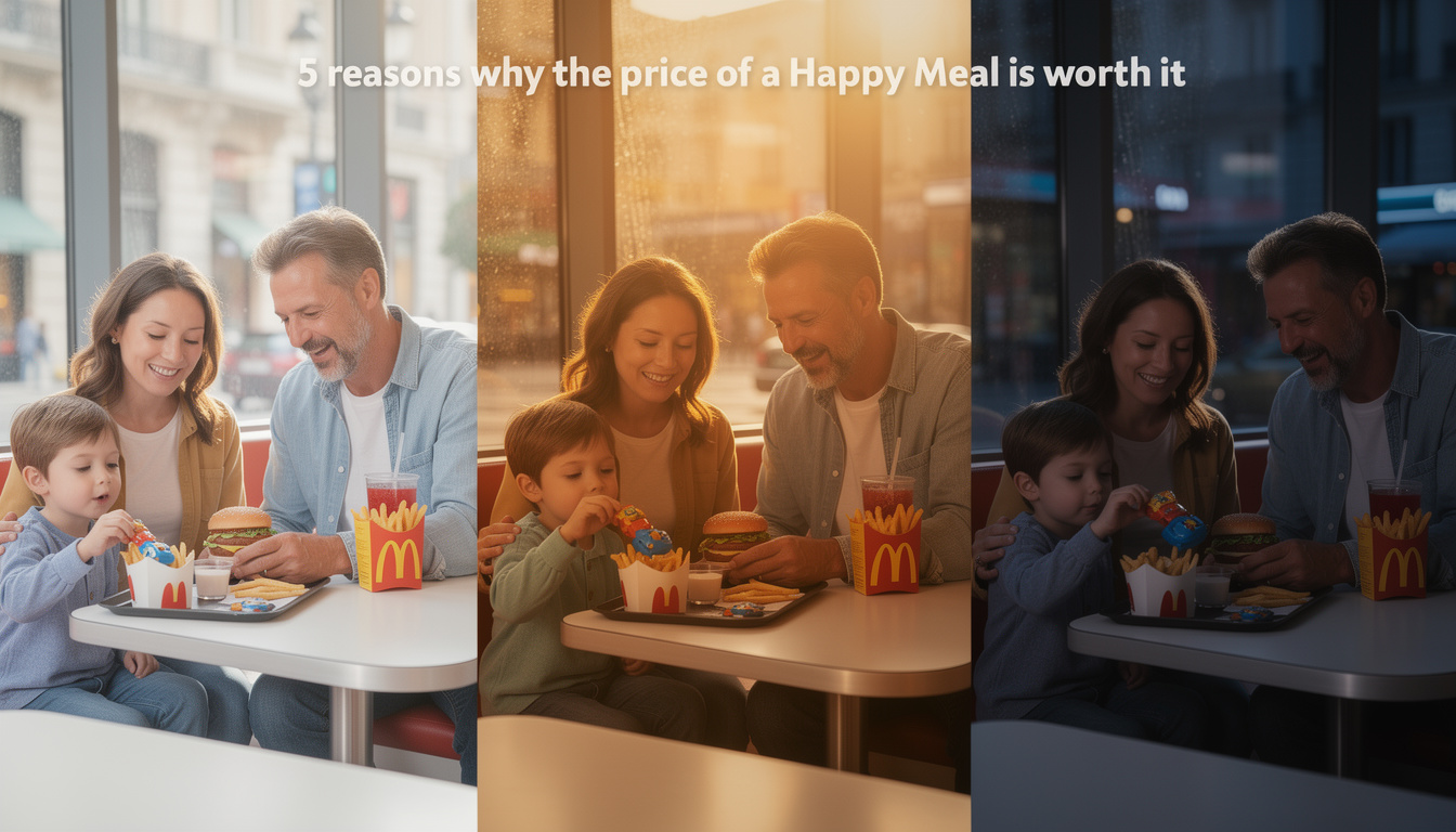 découvrez 5 raisons convaincantes pour lesquelles le tarif d'un happy meal est un excellent investissement pour petits et grands, alliant plaisir, qualité et valeur nutritionnelle.