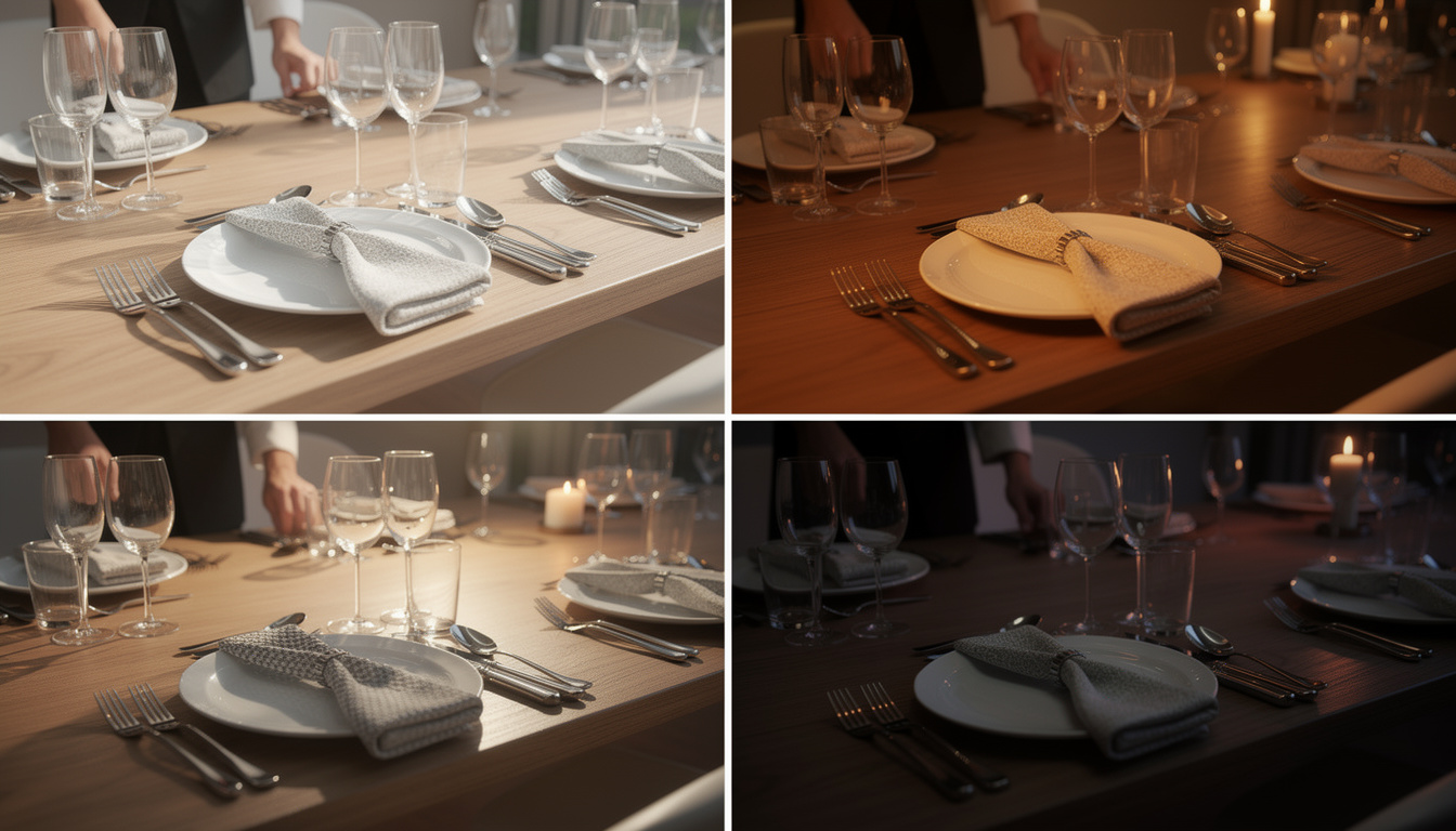 découvrez la signification des différentes positions des couverts à table et nos conseils pour un service parfait, afin d'impressionner vos invités lors de vos repas.