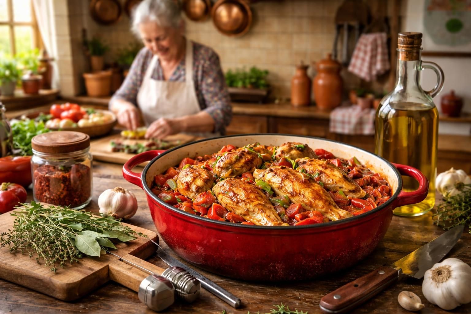 découvrez 5 astuces incontournables pour réussir un poulet basquaise à l'ancienne, comme le faisait ma grand-mère, et impressionnez en cuisine comme un chef.