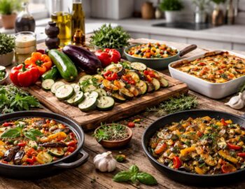 découvrez comment marier parfaitement les saveurs avec nos recettes savoureuses à base de courgettes, aubergines et poivrons pour des plats colorés et délicieux.