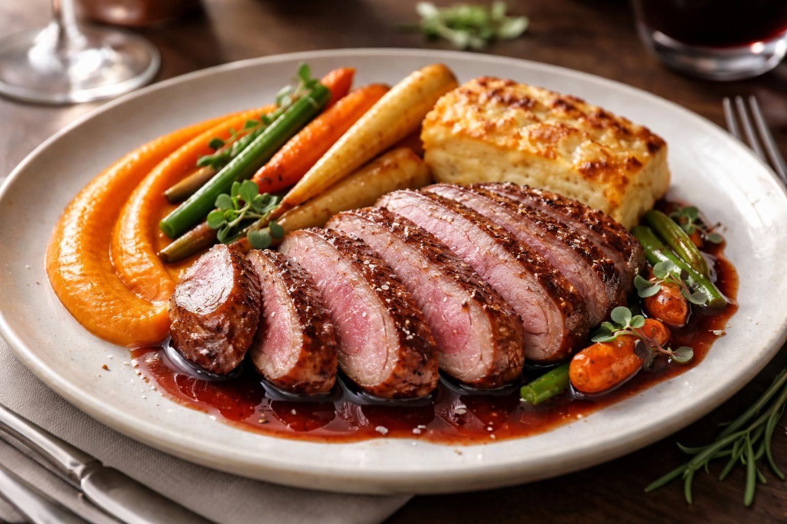 découvrez comment choisir le meilleur accompagnement avec le magret de canard et des légumes pour sublimer votre plat et ravir vos papilles.