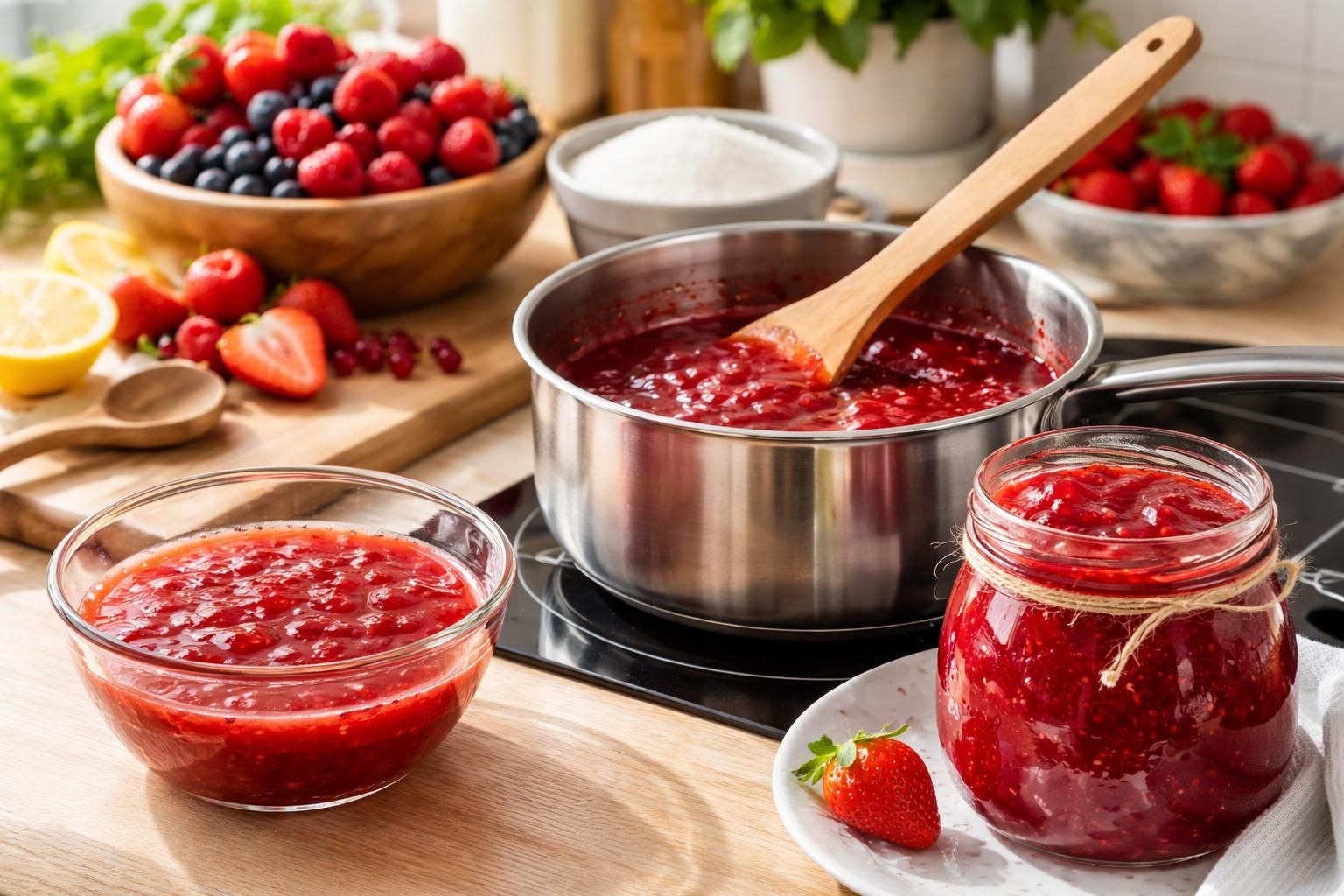 découvrez des astuces simples et efficaces pour épaissir une confiture trop liquide et la transformer en une succulente création gourmande.