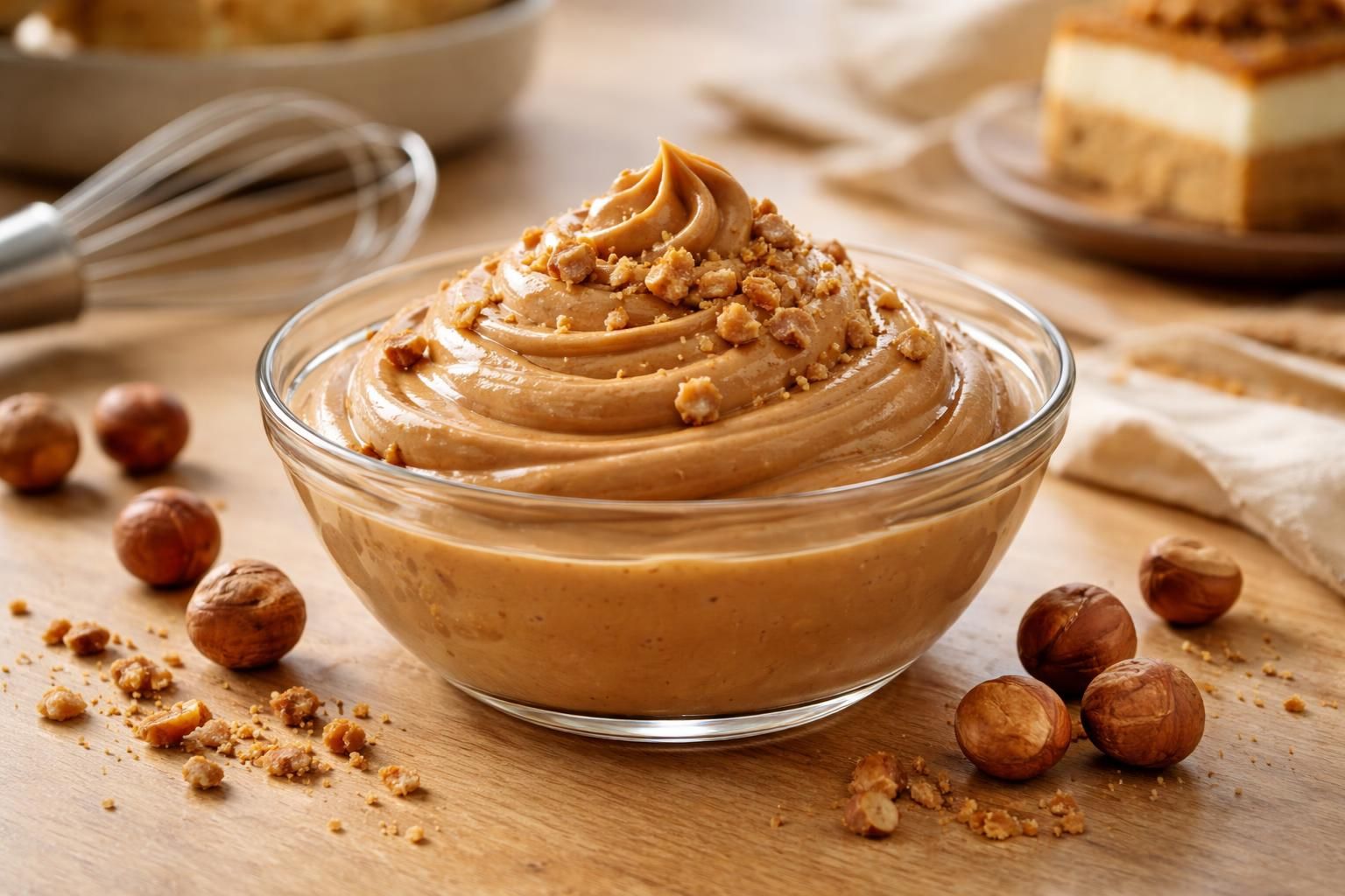 découvrez la crème mousseline pralinoise, l'ingrédient parfait pour sublimer vos pâtisseries maison avec une touche gourmande et onctueuse.