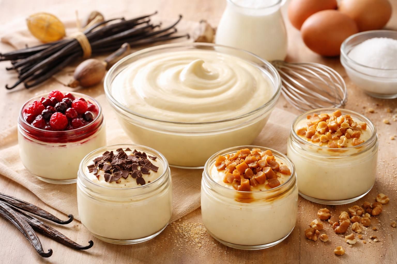 découvrez la recette du crémeux vanille, simple et délicieuse, ainsi que ses variations gourmandes pour régaler vos papilles.