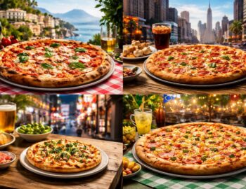 découvrez comment la taille des pizzas varie selon les pays et les cultures dans notre exploration mondiale des dimensions de la pizza.