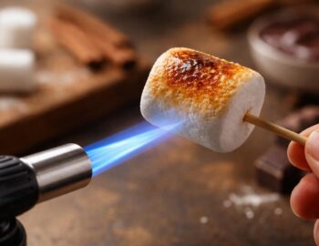 découvrez comment griller un chamallow à la perfection avec un chalumeau de cuisine pour une expérience gourmande et originale à savourer chez vous.