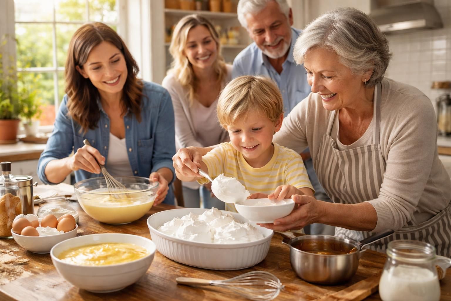 découvrez la recette traditionnelle de l'île flottante, un dessert gourmand à préparer en famille, comme le faisaient nos grands-mères. un moment de douceur et de partage garanti !