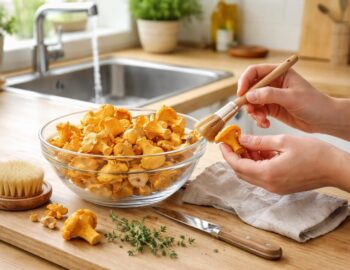 découvrez la méthode idéale pour nettoyer facilement les chanterelles et préparer ces délicieux champignons en toute simplicité.