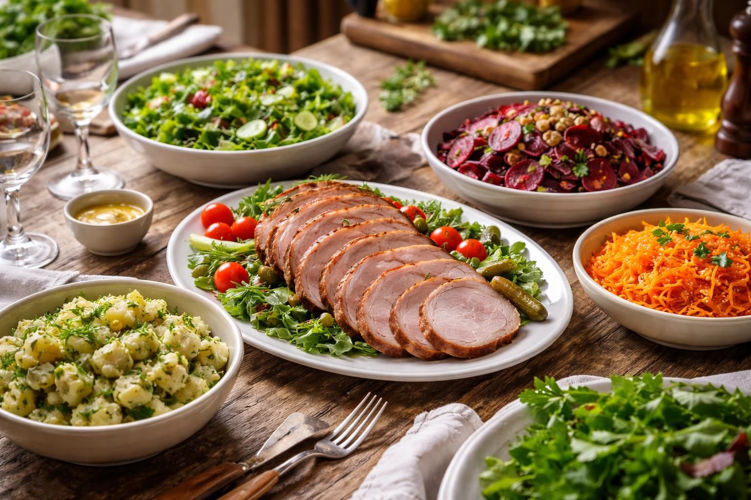 découvrez les meilleures salades pour accompagner un rôti de porc froid et sublimer vos repas grâce à des accords de saveurs parfaits.