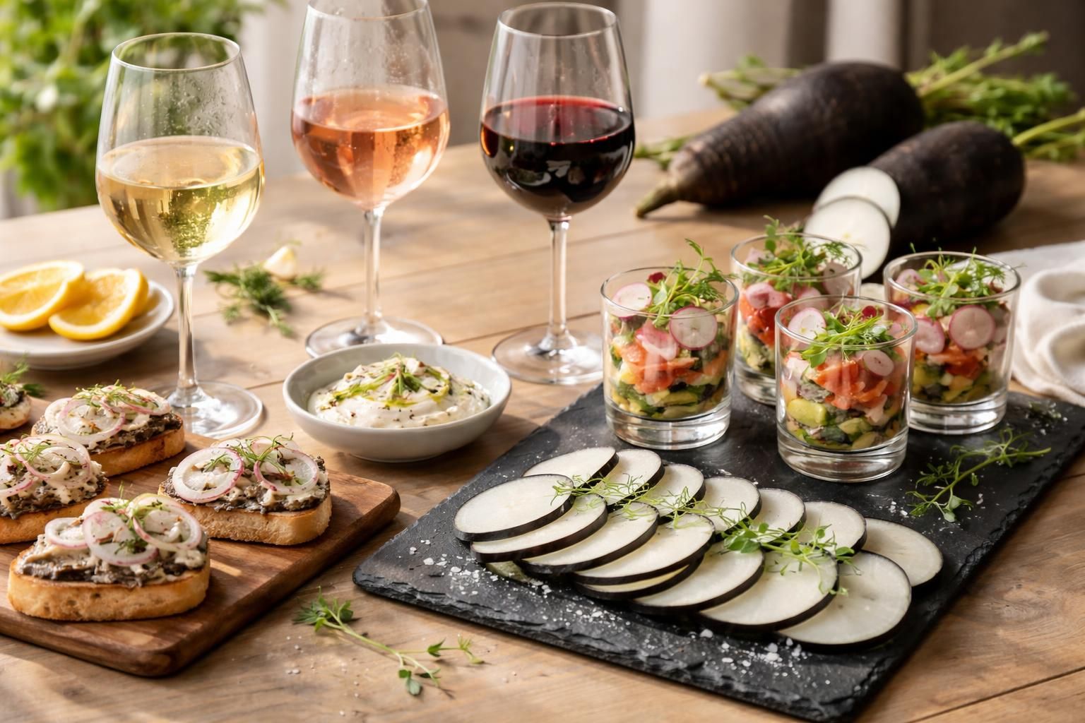 découvrez les meilleurs accords mets-vins avec le radis noir pour un apéro original et savoureux. conseils et recettes pour sublimer vos moments gourmands.