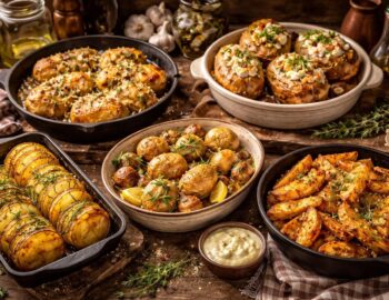 découvrez 5 recettes incontournables de pommes de terre au four croustillantes à la manière des grands-mères, pour des plats savoureux et réconfortants à essayer absolument.