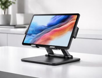 découvrez le support idéal pour tablette samsung galaxy, offrant une installation stable et antidérapante pour une utilisation sécurisée et confortable.